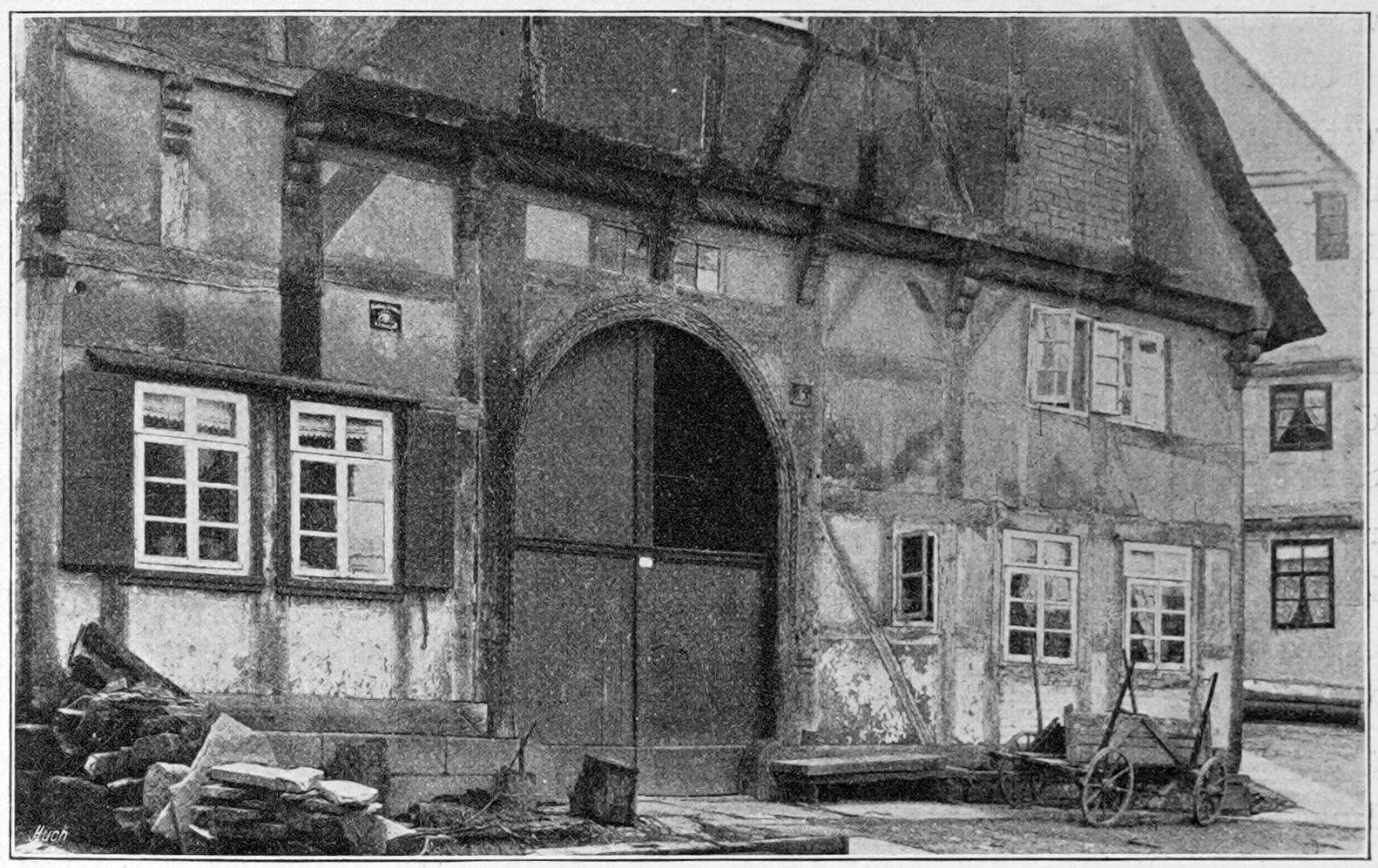 Abbildung 158. Eschershausen. Haus Nummer 48, Kern von 1589.